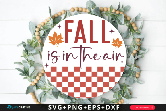 Download Fall is in the Air SVG Design - Premium Resources