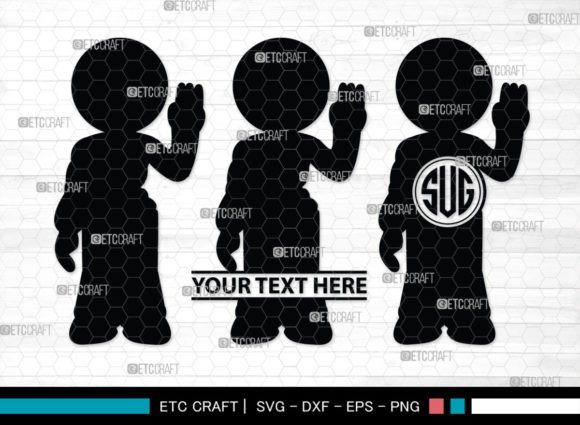 Download Robot SVG Monogram, Robot Silhouette - Robot svg Collection