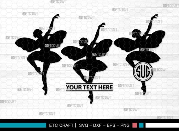 Download Fairy Monogram, Mystical Fai Silhouette - Fairy monogram Collection