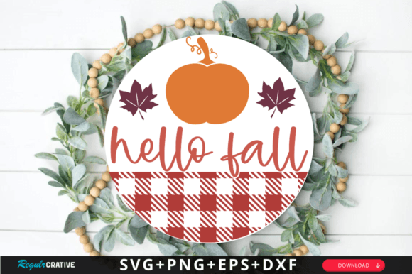 Download Hello Fall SVG Design - Premium Resources